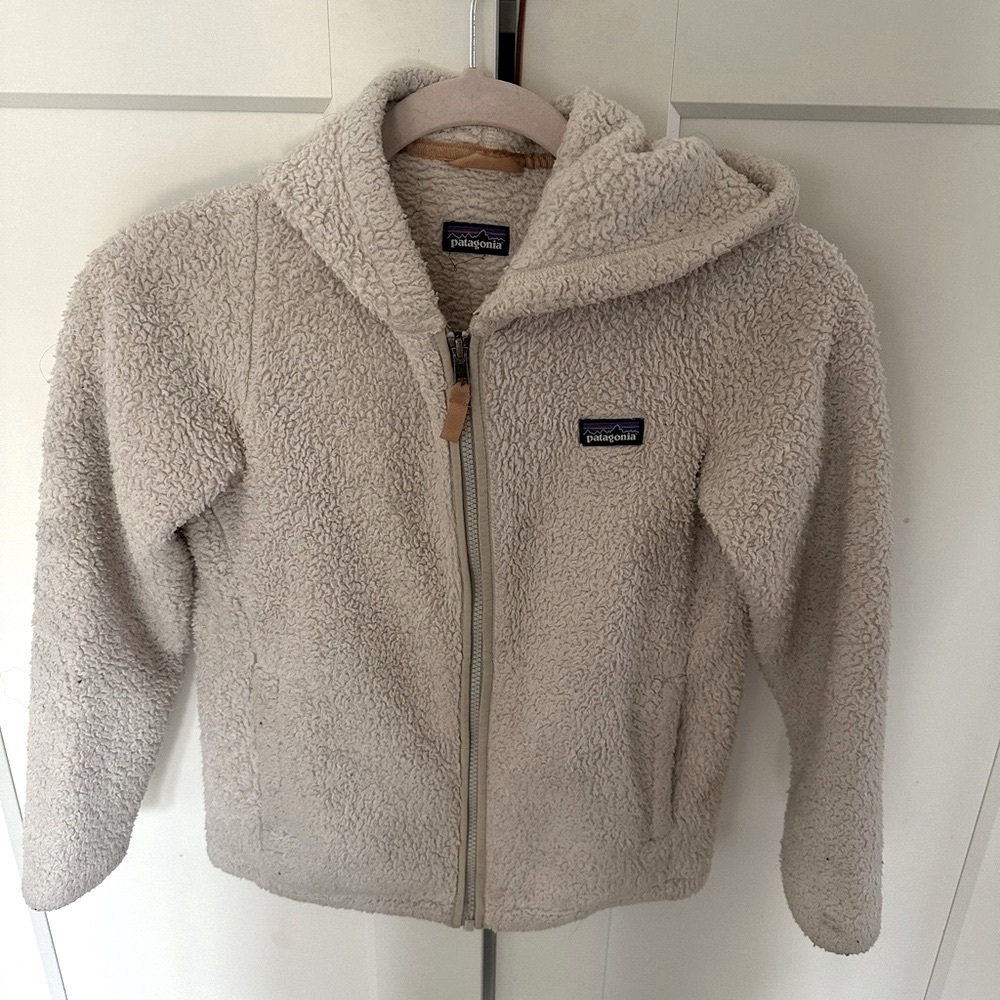Patagonia Off-White Fleece Jacket